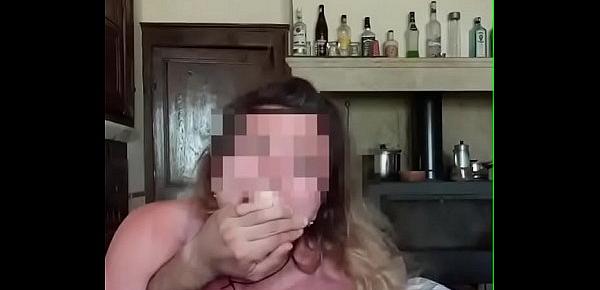  (RAW) - Sexy Fit Blonde Teen Swallows Sperm After Intense Sex